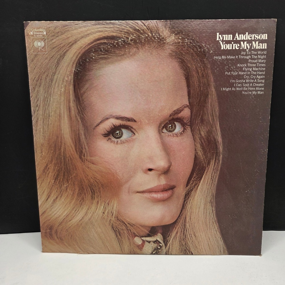 Lynn Anderson You're My Man Vinyl LP C 30793 1971 Columbia Country Record